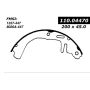 CENTRIC PARTS 111.04470 Centric Premium Brake Shoes