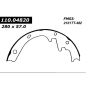 CENTRIC PARTS 111.04820 Centric Premium Brake Shoes