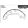 CENTRIC PARTS 111.05080 Centric Premium Brake Shoes