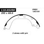 CENTRIC PARTS 111.05490 Centric Premium Brake Shoes
