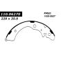 CENTRIC PARTS 111.06270 Centric Premium Brake Shoes