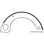 CENTRIC PARTS 111.06920 Centric Premium Parking Brake Shoes