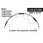 CENTRIC PARTS 111.07230 Centric Premium Brake Shoes