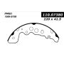 CENTRIC PARTS 111.07380 Centric Premium Brake Shoes