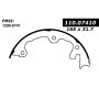 CENTRIC PARTS 111.07410 Centric Premium Parking Brake Shoes