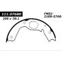 CENTRIC PARTS 111.07680 Centric Premium Parking Brake Shoes