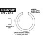 CENTRIC PARTS 111.07700 Centric Premium Parking Brake Shoes
