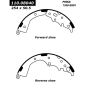CENTRIC PARTS 111.08040 Centric Premium Brake Shoes