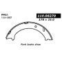 CENTRIC PARTS 111.08270 Centric Premium Parking Brake Shoes