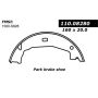 CENTRIC PARTS 111.08280 Centric Premium Parking Brake Shoes