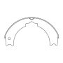 CENTRIC PARTS 111.08420 Centric Premium Parking Brake Shoes