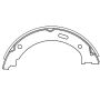 CENTRIC PARTS 111.08430 Centric Premium Parking Brake Shoes