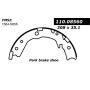 CENTRIC PARTS 111.08560 Centric Premium Parking Brake Shoes