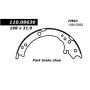 CENTRIC PARTS 111.08630 Centric Premium Parking Brake Shoes