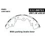 CENTRIC PARTS 111.08721 Centric Premium Brake Shoes