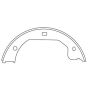 CENTRIC PARTS 111.08770 Centric Premium Parking Brake Shoes