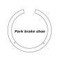 CENTRIC PARTS 111.08800 Centric Premium Parking Brake Shoes
