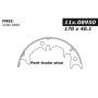 CENTRIC PARTS 111.08950 Centric Premium Parking Brake Shoes