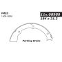 CENTRIC PARTS 111.08980 Centric Premium Parking Brake Shoes