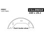 CENTRIC PARTS 111.09010 Centric Premium Parking Brake Shoes