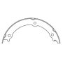 CENTRIC PARTS 111.09080 Centric Premium Parking Brake Shoes