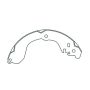 CENTRIC PARTS 111.09190 Centric Premium Brake Shoes