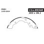 CENTRIC PARTS 111.09340 Centric Premium Brake Shoes