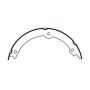 CENTRIC PARTS 111.09430 Centric Premium Parking Brake Shoes