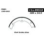 CENTRIC PARTS 111.09510 Centric Premium Parking Brake Shoes