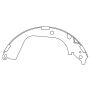CENTRIC PARTS 111.09600 Centric Premium Brake Shoes