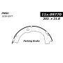 CENTRIC PARTS 111.09770 Centric Premium Parking Brake Shoes