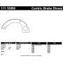 CENTRIC PARTS 111.10090 Centric Premium Parking Brake Shoes