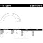 CENTRIC PARTS 111.10600 Centric Premium Parking Brake Shoes