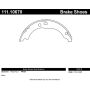 CENTRIC PARTS 111.10670 Centric Premium Parking Brake Shoes