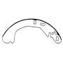 CENTRIC PARTS 112.06360 Centric Heavy Duty Brake Shoes