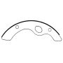 CENTRIC PARTS 112.06790 Centric Heavy Duty Brake Shoes