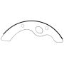 CENTRIC PARTS 112.07170 Centric Heavy Duty Brake Shoes