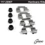 CENTRIC PARTS 117.22007 Centric Disc Brake Hardware Kit