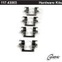 CENTRIC PARTS 117.43003 Centric Disc Brake Hardware Kit