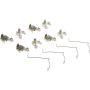 CENTRIC PARTS 117.44010 Centric Disc Brake Hardware Kit