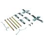 CENTRIC PARTS 117.44040 Centric Disc Brake Hardware Kit