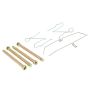 CENTRIC PARTS 117.44048 Centric Disc Brake Hardware Kit