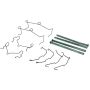 CENTRIC PARTS 117.44085 Centric Disc Brake Hardware Kit
