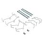 CENTRIC PARTS 117.44085 Centric Disc Brake Hardware Kit