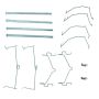 CENTRIC PARTS 117.44085 Centric Disc Brake Hardware Kit
