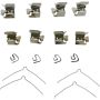 CENTRIC PARTS 117.44092 Centric Disc Brake Hardware Kit