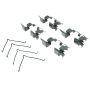 CENTRIC PARTS 117.45004 Centric Disc Brake Hardware Kit