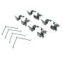 CENTRIC PARTS 117.45004 Centric Disc Brake Hardware Kit