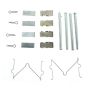 CENTRIC PARTS 117.45009 Centric Disc Brake Hardware Kit