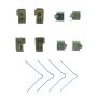 CENTRIC PARTS 117.45018 Centric Disc Brake Hardware Kit